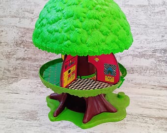VTG Kenner Family Tree Tots Treehouse, 1975 (dolls )USA , 1977-83