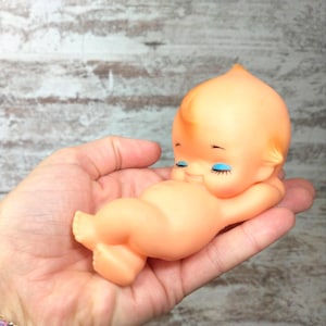 Sleeping Kewpie Doll | Vintage Kewpie Doll | Retro 80s Kewpie Doll with Blue Eye Sleeping Look | Vintage Toys | 80s Doll | 80s Toys