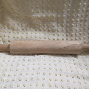 Antique Wooden Rolling Pin | Vintage Rolling Pin | Rolling Pin Collector | Vtg Kitchen Rolling Pin | Carved Wooden Rolling Pin for Kitchen