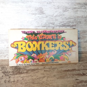 Vintage Bonkers Board Game - 1978 Parker Brothers