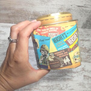 Vintage Hershey&#39;s Cocoa Tin: Farmhouse Kitchen Decor, Advertising Memorabilia