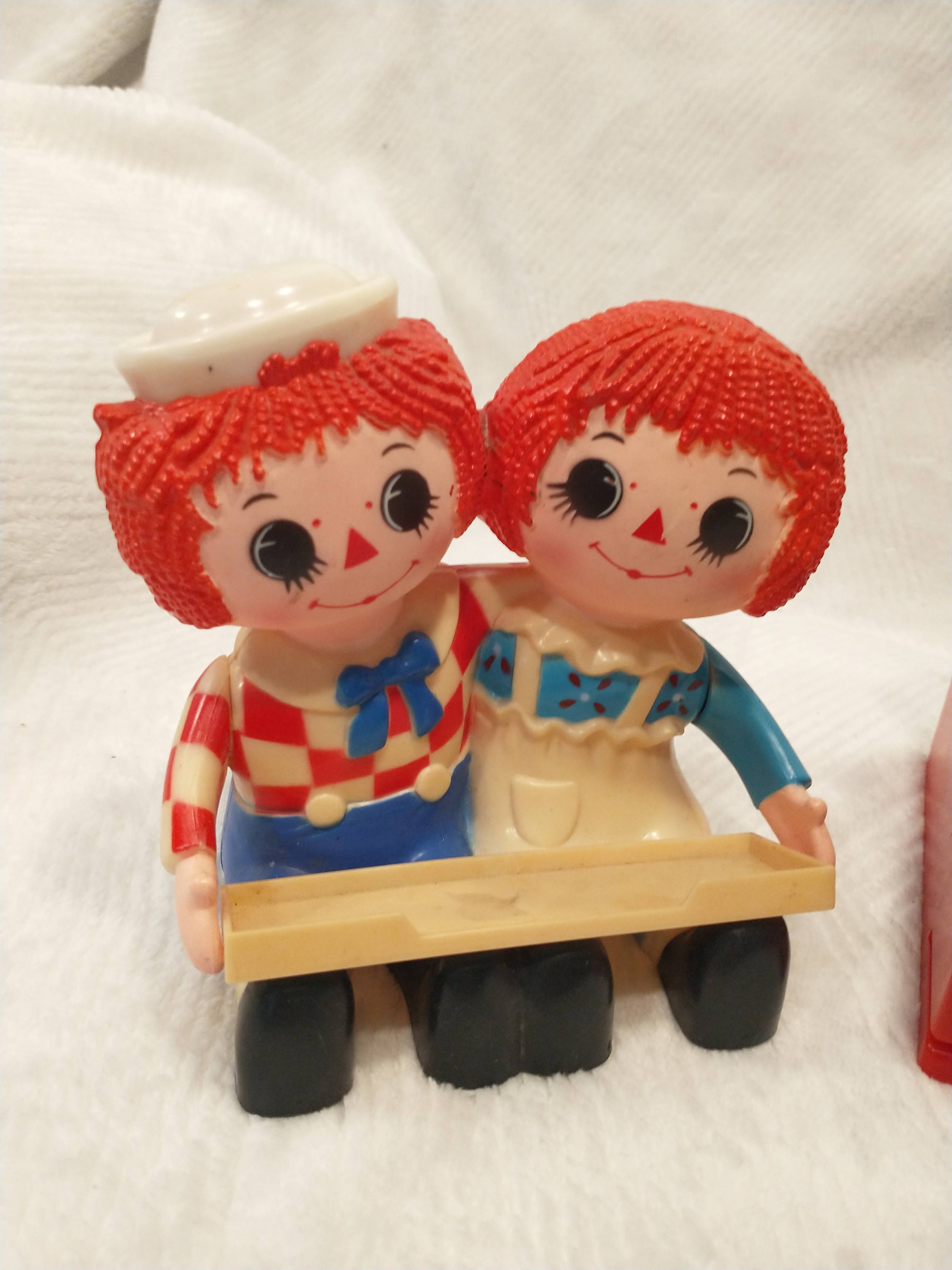 Vintage 1970s Raggedy Ann & Andy Desk Set: Bobbs-merrill Office