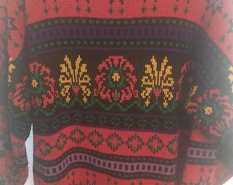 Vintage 90s Jamie Scott Sweater: Gender Neutral Baggy Fit