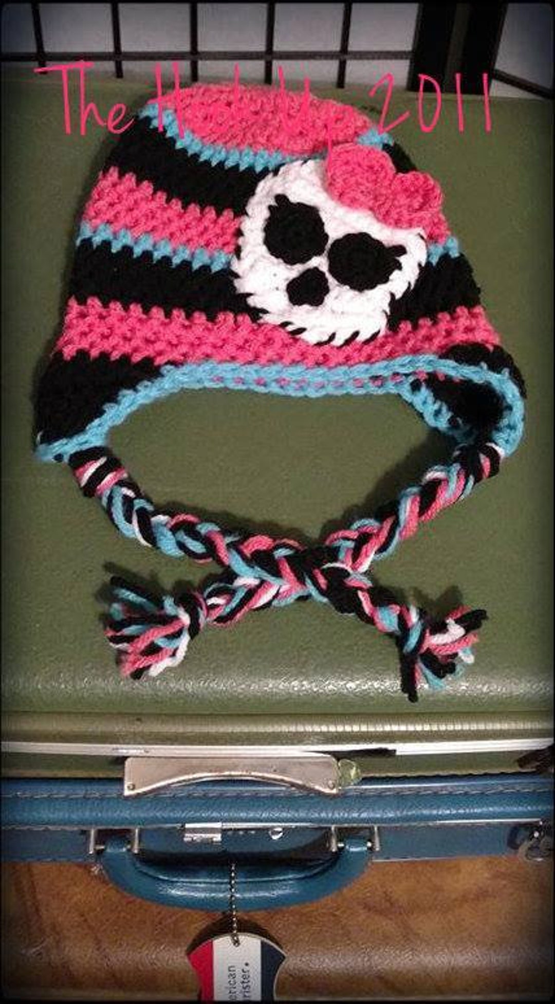Skull School Crochet Hat Pattern Monster School Beanie Hat Pattern