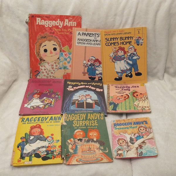 Vintage Raggedy Ann - Etsy