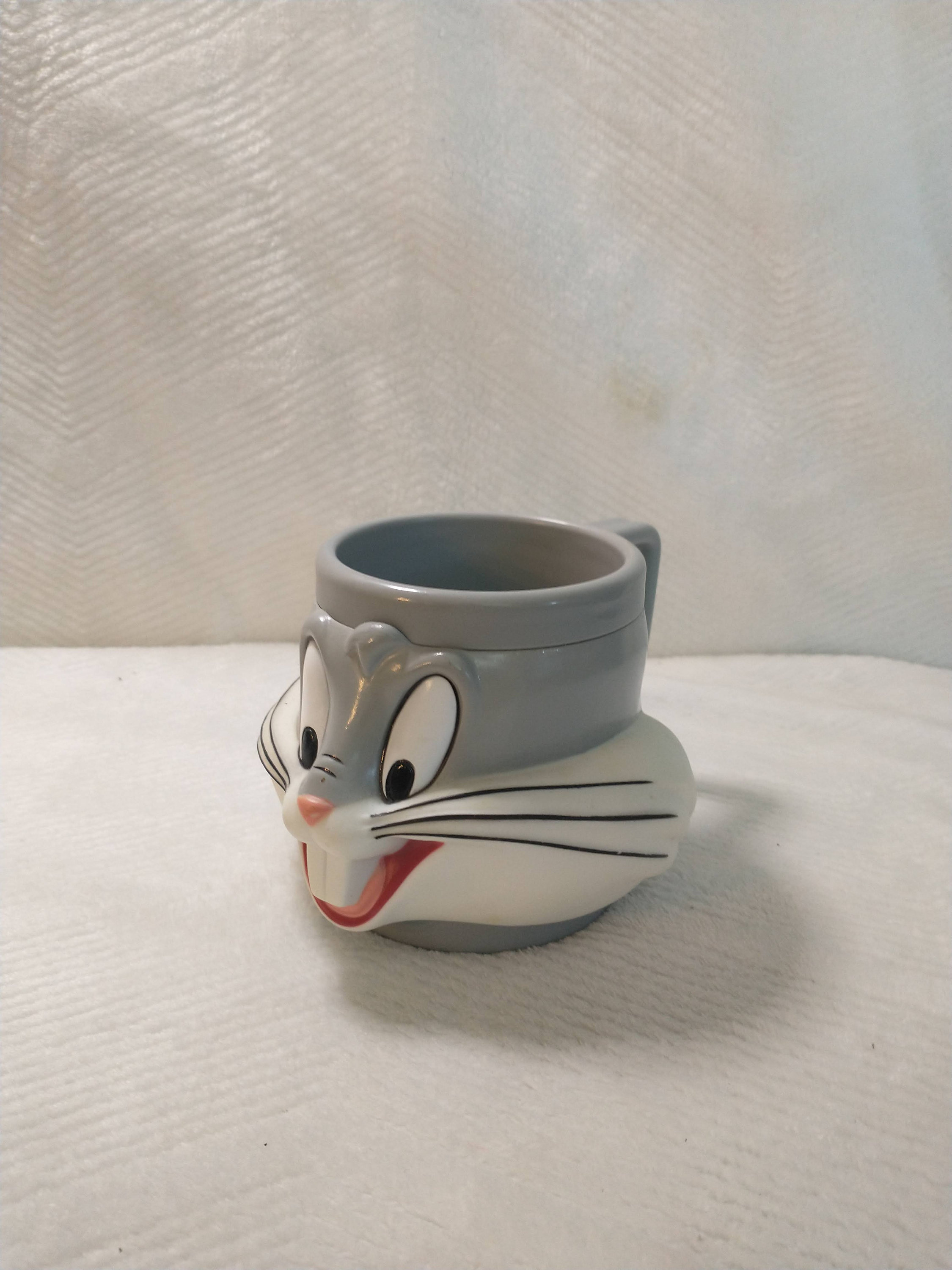 Vintage 90s Looney Tunes Bugs Bunny Plastic Mug - Etsy