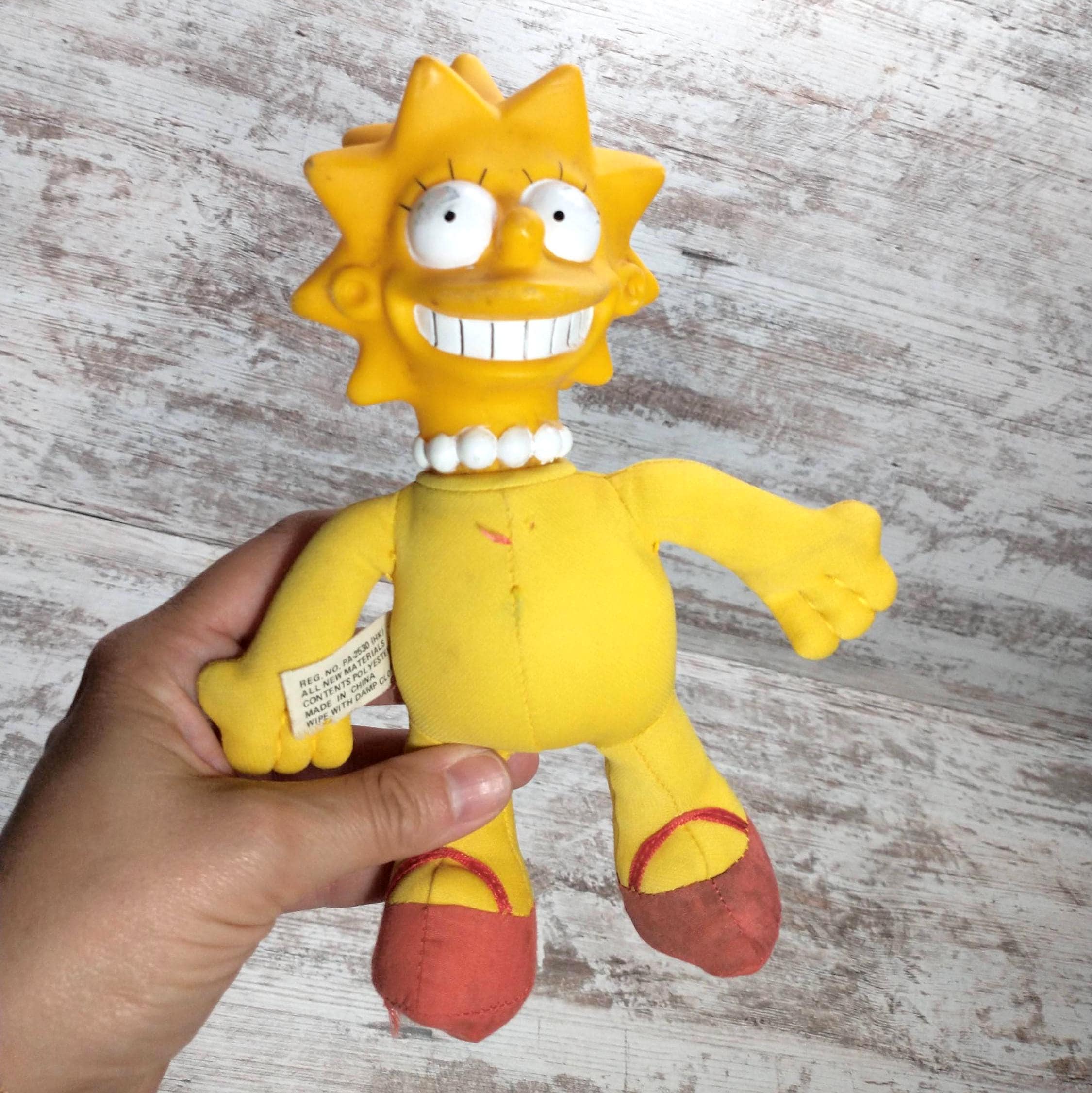 【90‘s vintage 20471120Hyoma soft toy♪新品】 Vintage 1990 Lisa Simpson Doll: 20th Century Fox Collector Toy - Etsy