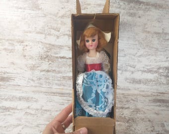 Vintage Goose Girl Storybook Doll: 1950s Mail-Order Collectible in Original Box