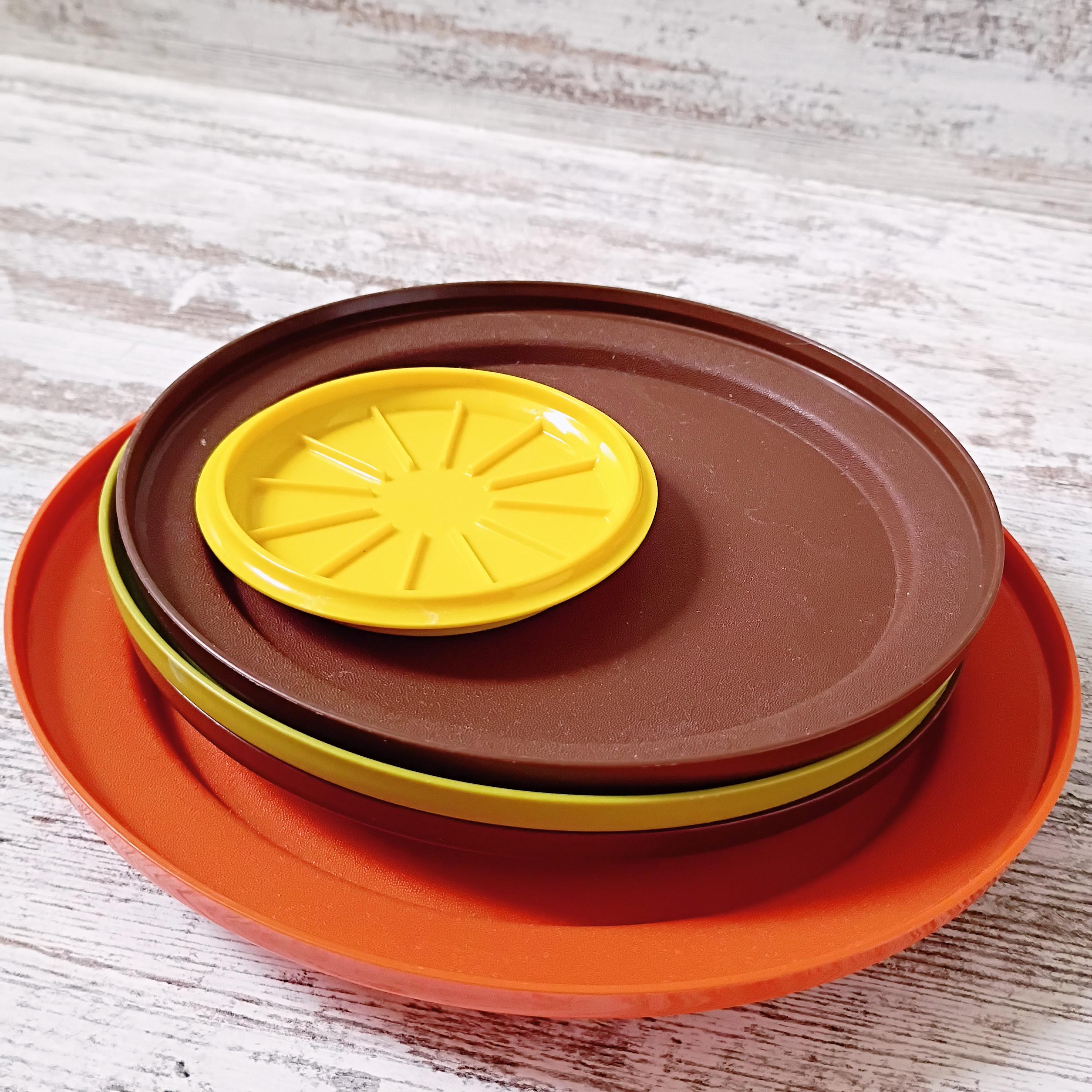 タッパーウェア カルテット・プレート Tupperware Plates Square - Etsy