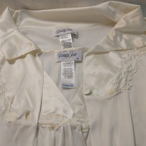 Vanity Fair Lingerie | Vintage Nightie Set | Vintage 1950s Vanity Fair Robe and Nightie | Vintage Nightgown Set | Vintage Lingerie**