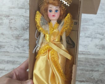 Vintage Cinderella Storybook Doll: 1950s Mail-Order, Original Box & Dress