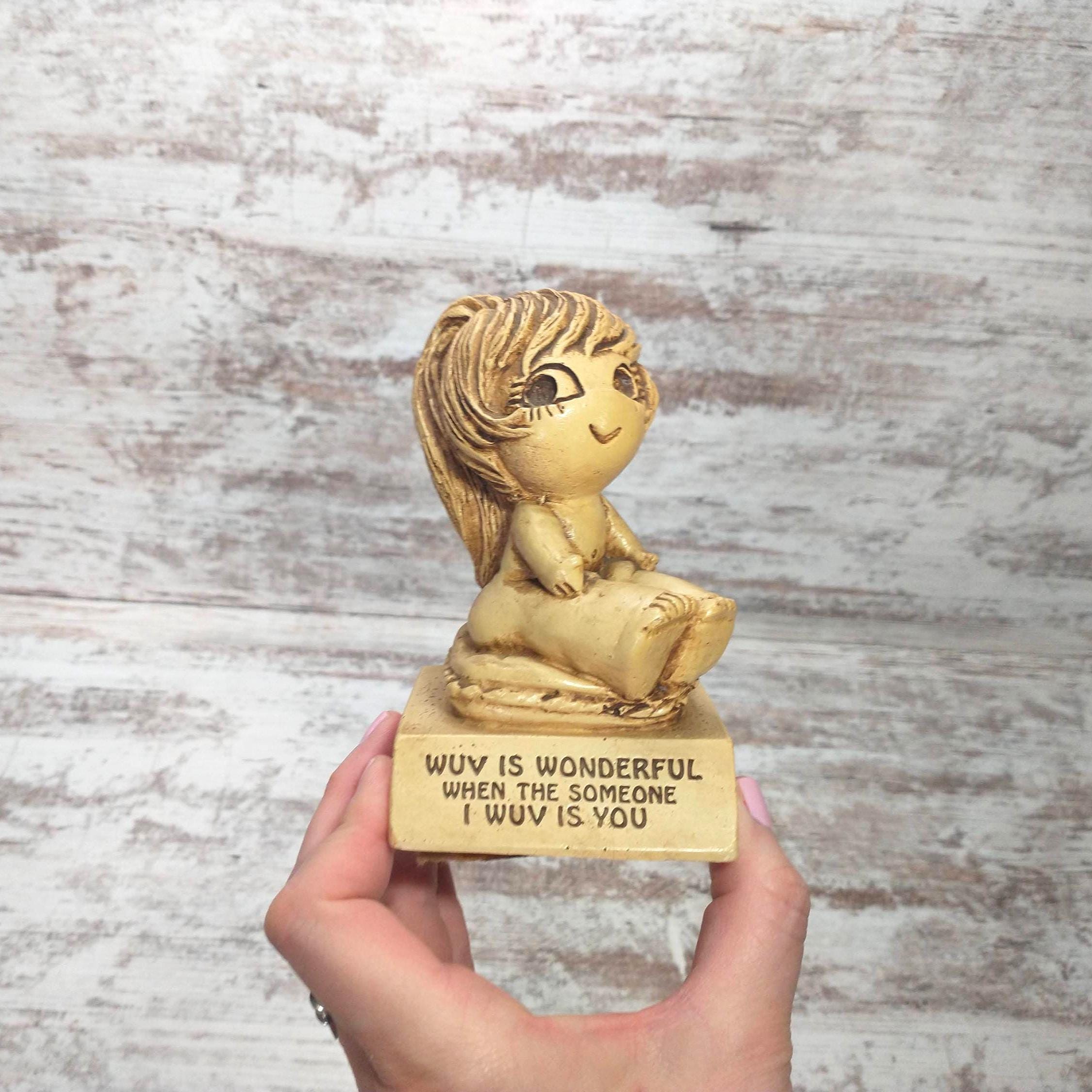 I Wuv You Figurine - Etsy