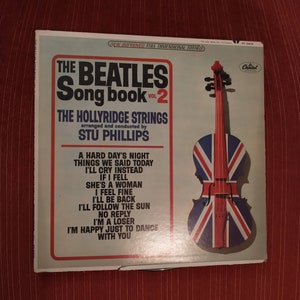 Vintage 1970 Beatles Songbook Record - Hollyridge Strings Orchestra