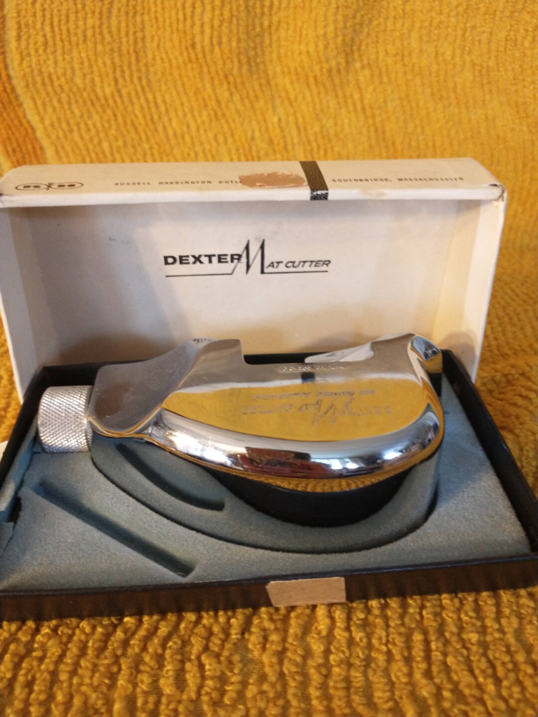 NOS Mat Cutter Tool Vintage Photo Framing Tool Vintage Tool for Cutting