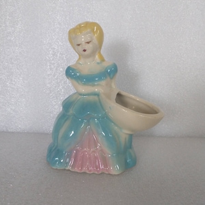 Pottery Indoor Planter | Victorian Plaster Planter | Vintage Mid Century Succulent Planter | Planter for Indoor Plants***