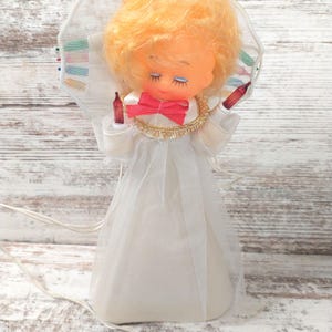 Vintage 60s Angel Christmas Tree Topper (NON-WORKING)