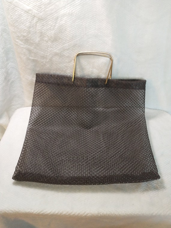 Plastic beach tote with handles sale