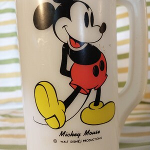 Vintage Mickey Mouse Travel Tumbler | Disney World Souvenir Mug bild 3