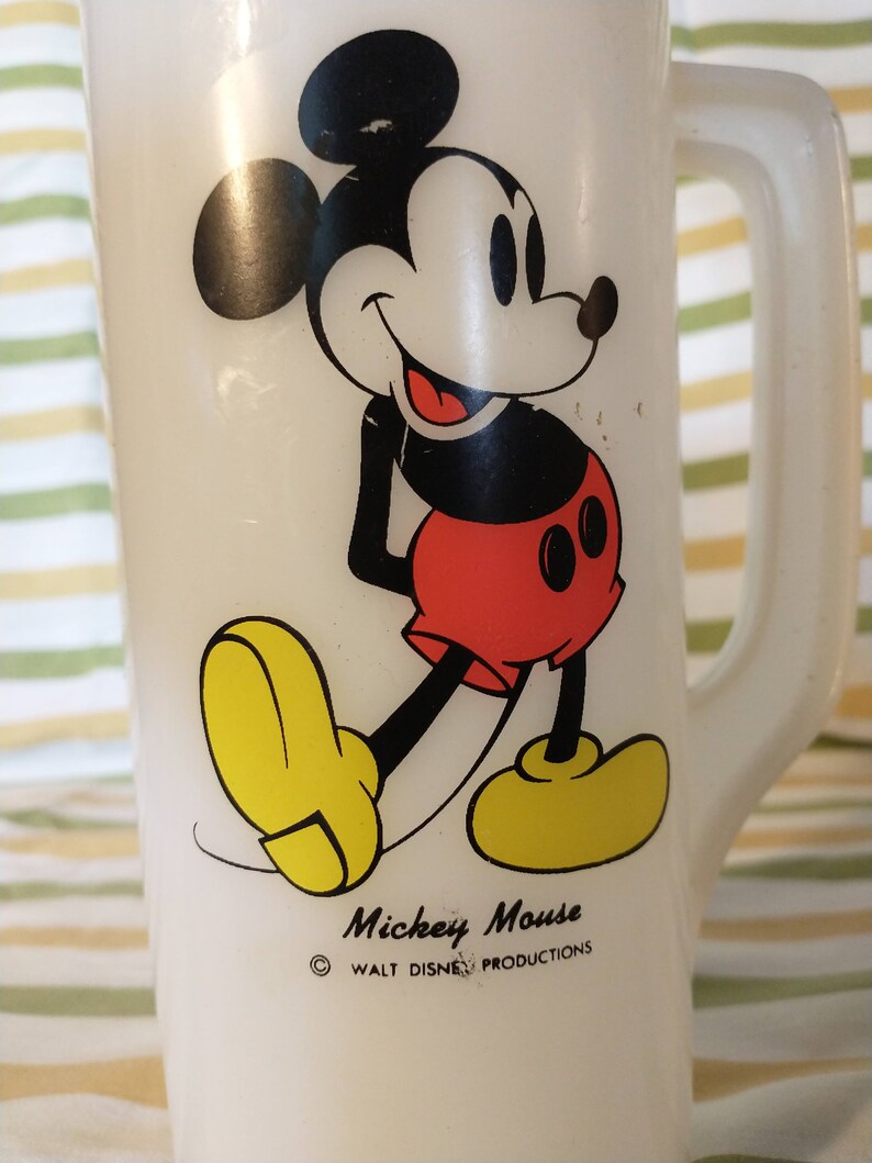 Vintage Mickey Mouse Travel Tumbler | Disney World Souvenir Mug bild 3