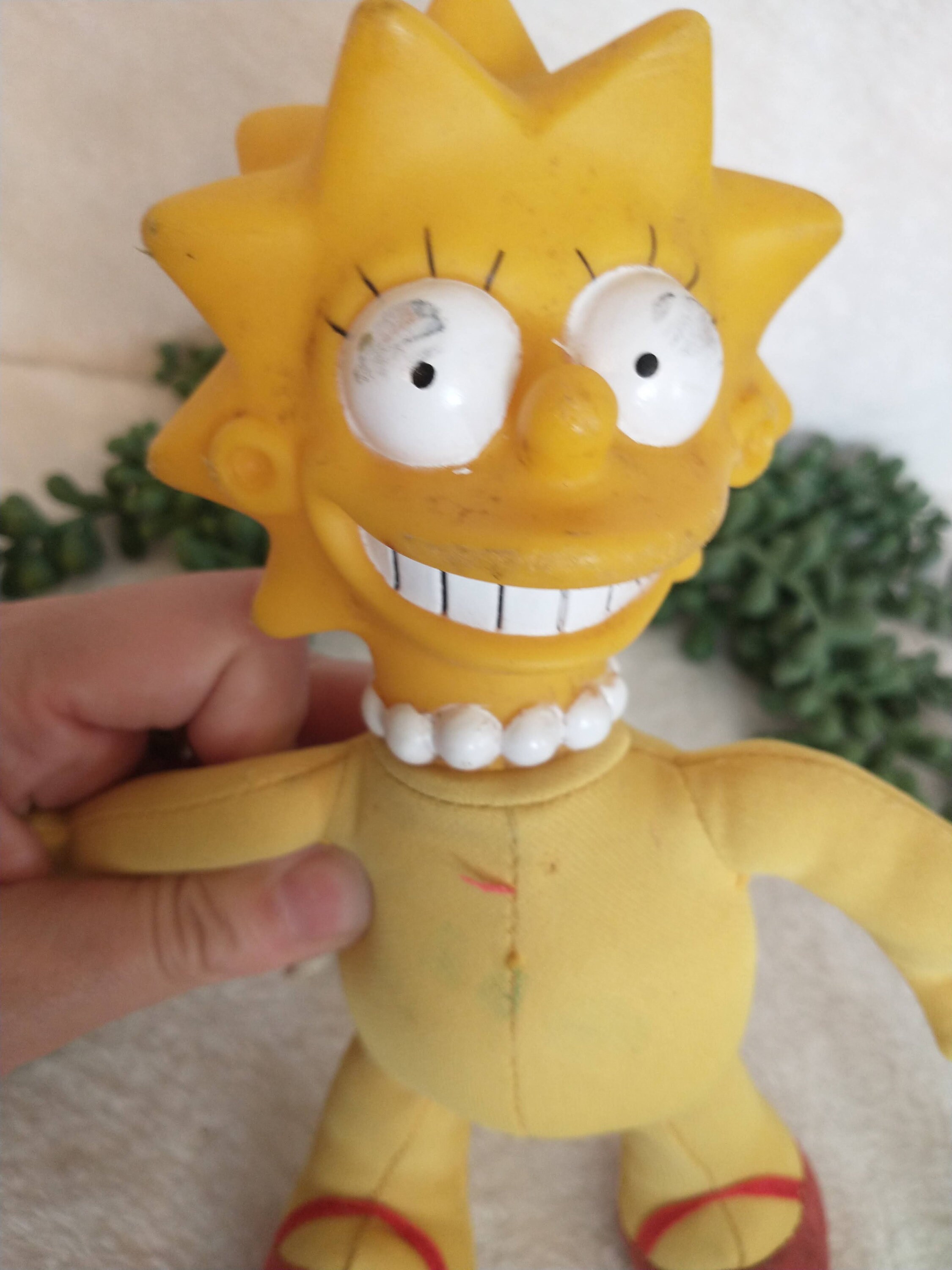 Vintage 1990 Lisa Simpson Doll: 20th Century Fox Collector Toy - Etsy