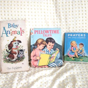 Vintage Rand McNally Children&#39;s Books: 1950s Storybook Set of 3
