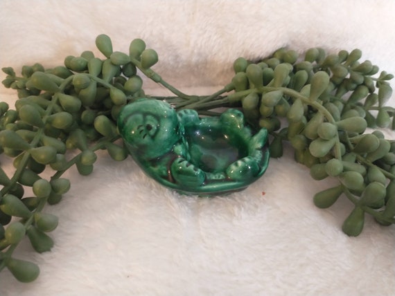 Vintage Anthropomorphic Turtle Ring Holder: 1960s… - image 5