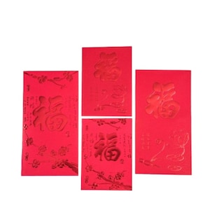 40 pieces 2025 Chinese Red Envelopes for Lunar New Year