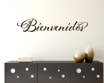 Bienvenidos Wall Decal / Calcomania