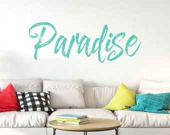 Paradise Wall Decal