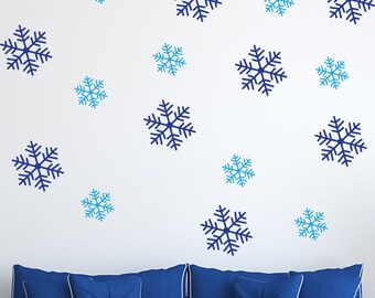 Snowflakes - Vinyl Wall Stickers