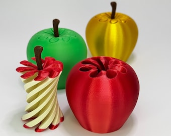 3D Printed Apple Helix Fidget!