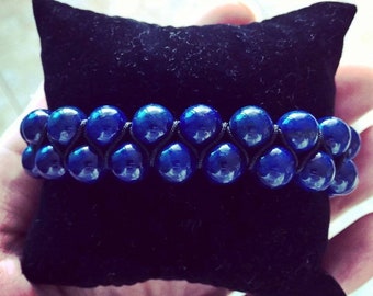 Lapis Lazuli gemstone bracelet (8mm)