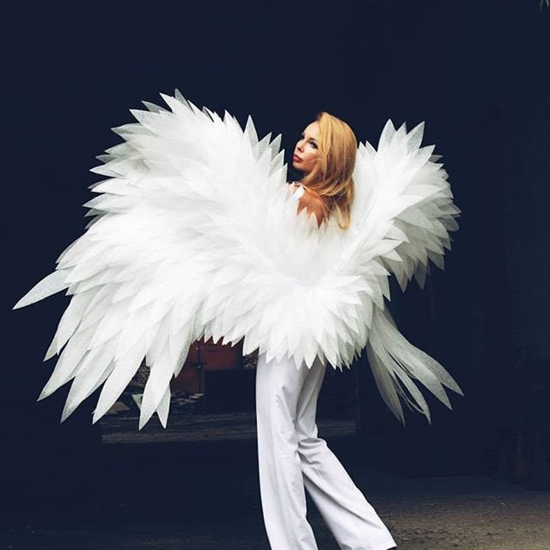 Angel wings costume Angel wings adult Cosplay wings Wedding | Etsy