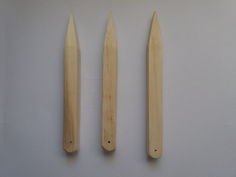 Wooden Vampire Stakes Hunter Cosplay Props Spell Wand Tool Magic Rituals Stake Druid Celtic Wicca Athame Dagger