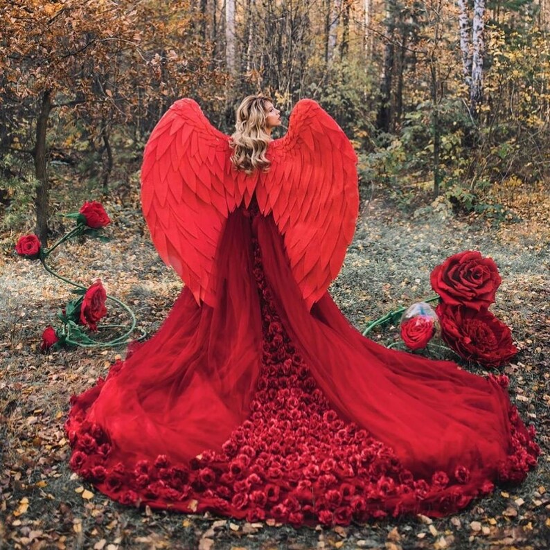 Wings photo prop Angel wings gold costume Devil wings Angel wings cosplay Golden angel wings costume Christmas party wings