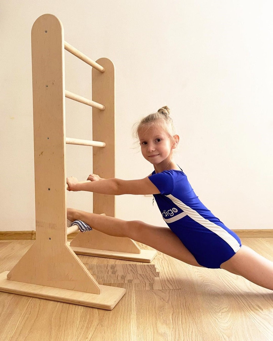 Portable ballet barre Wooden ballet barre Adjustable ballet Etsy