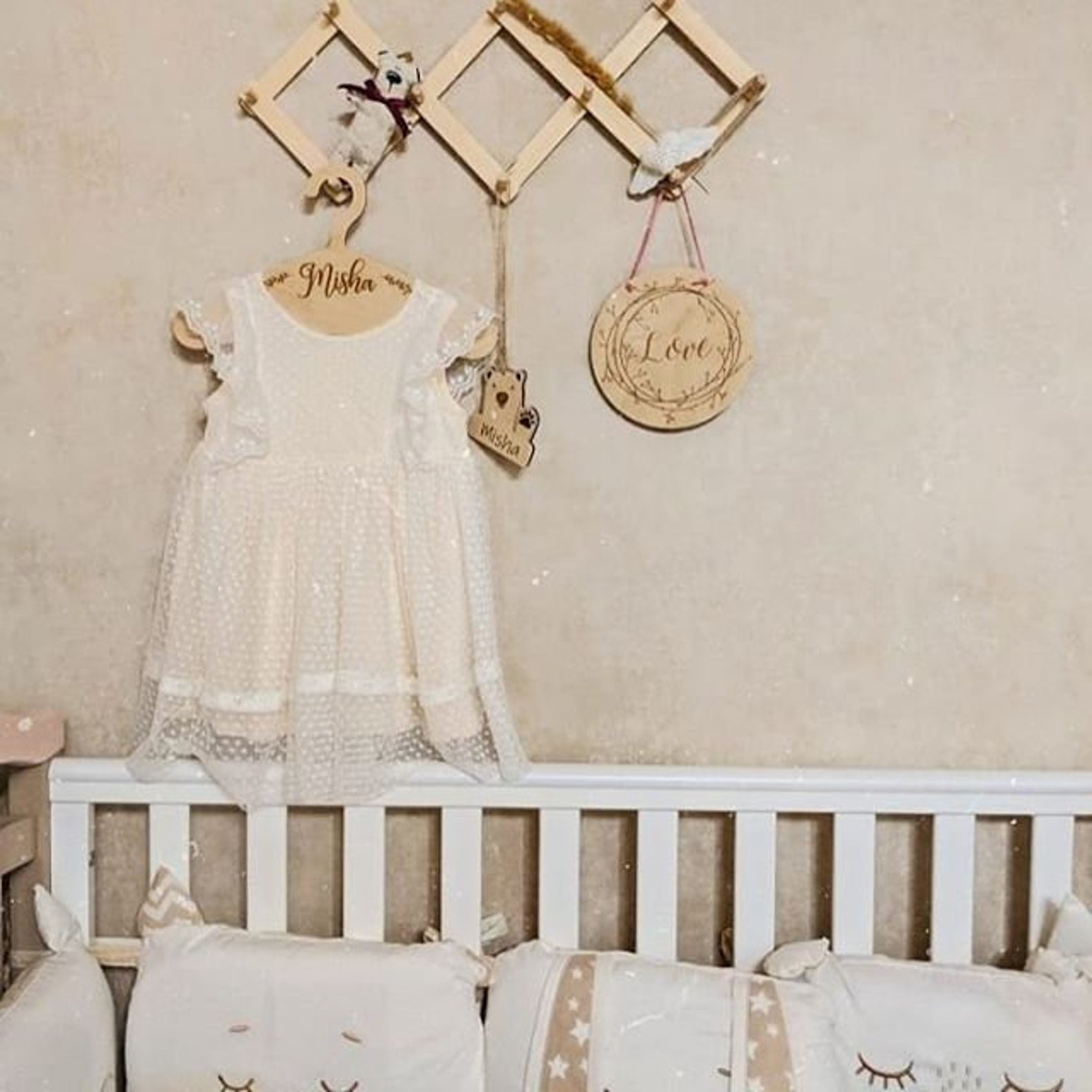 Accordion Peg Rack Vintage Hanger Accordion Hanger Etsy