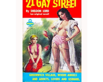 lesbische print 21 Gay Street - lesbische pulp