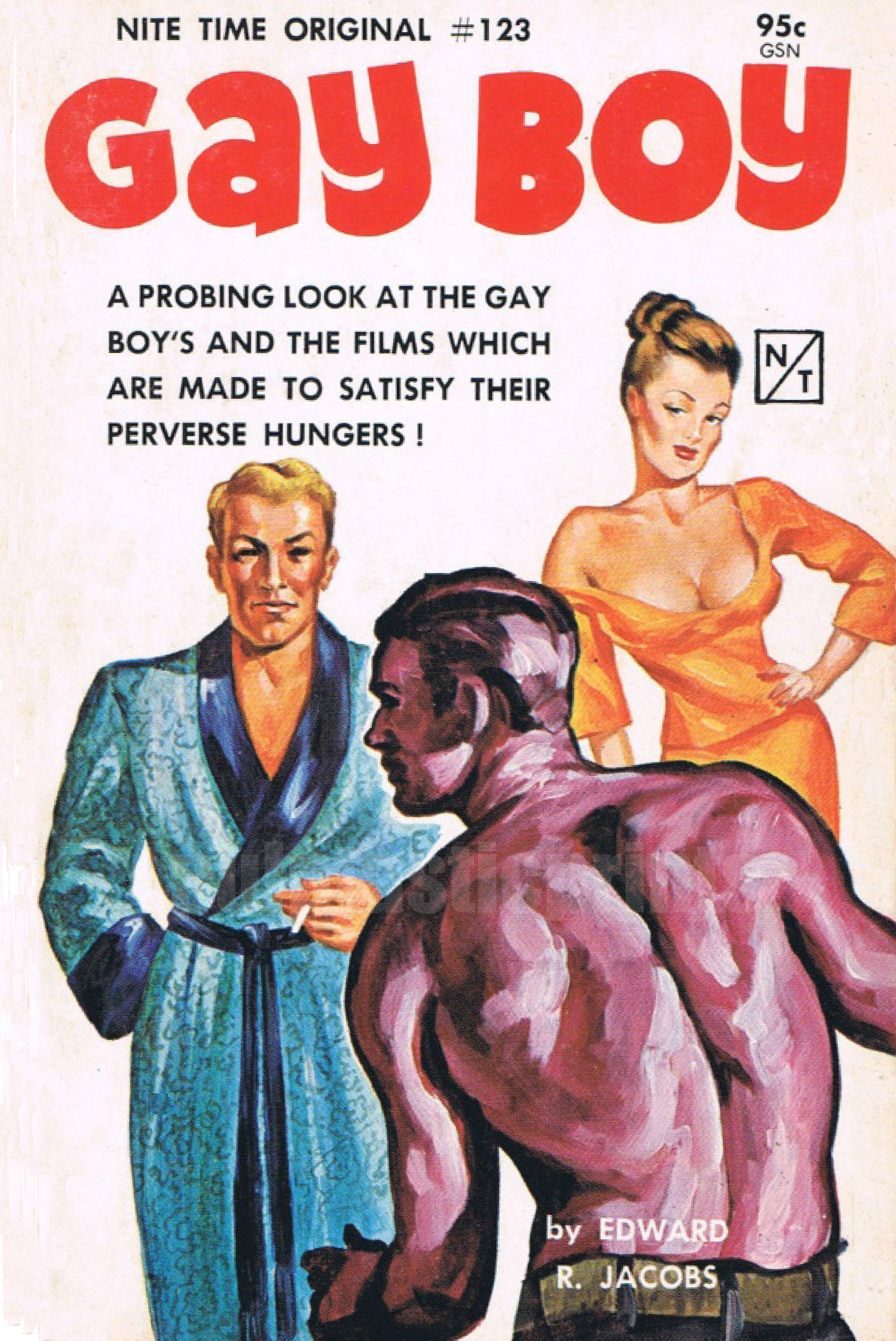 Gay Boy Vintage Gay Pulp Paperback Cover Art Print Etsy UK