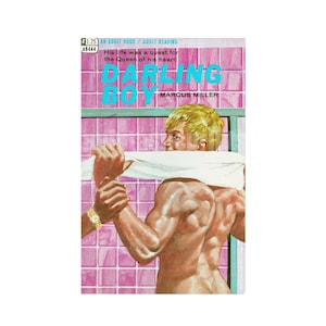 Gay Pulp Print: Darling Boy Vintage Paperback Cover Repro