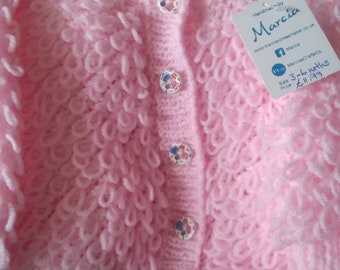 Cardigan bouclé - Commande personnalisée