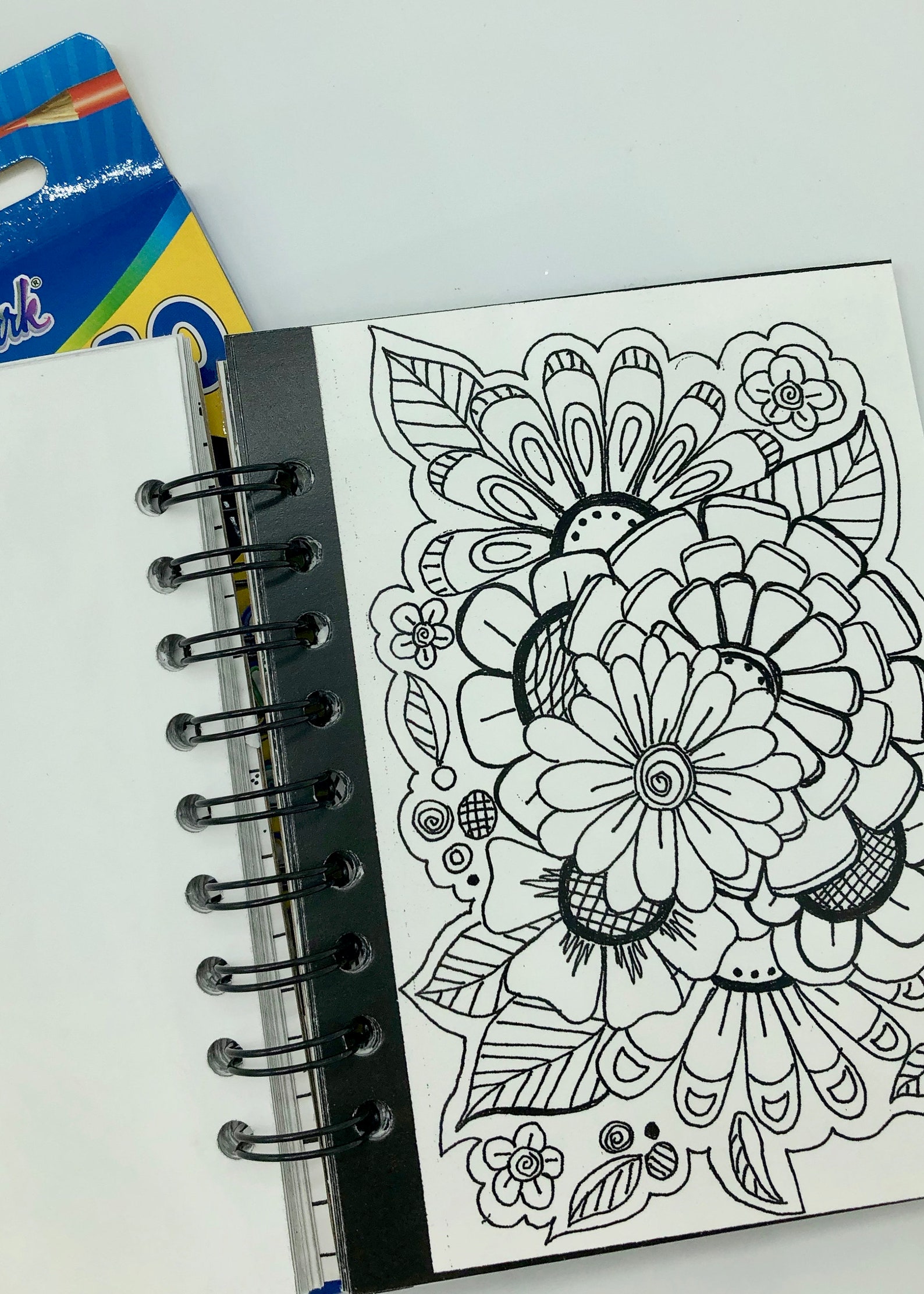 Pocket Coloring Book 2 Etsy