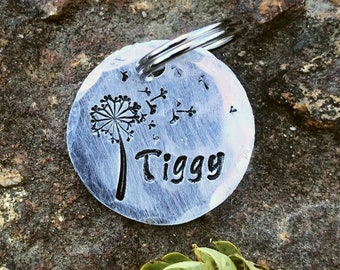 Tiny ID Tag, Personalized ID Tag, Stamped ID Tag,Small Dog Tag, Cat Tag, Horse Bridle Tag,Collar Tag,Pet Name Tag,Cat Name Tag,Small Pet Tag