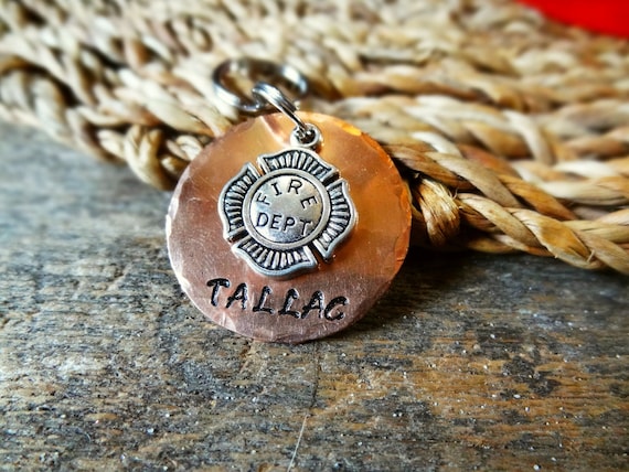 firefighter dog tags for pets