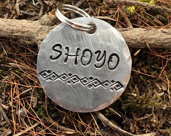 Tiny ID Tag, Personalized ID Tag,Stamped ID Tag, Small Dog Tag, Cat Tag, Horse Bridle Tag,Collar Tag,Pet Name Tag,Cat Name Tag,Small Pet Tag