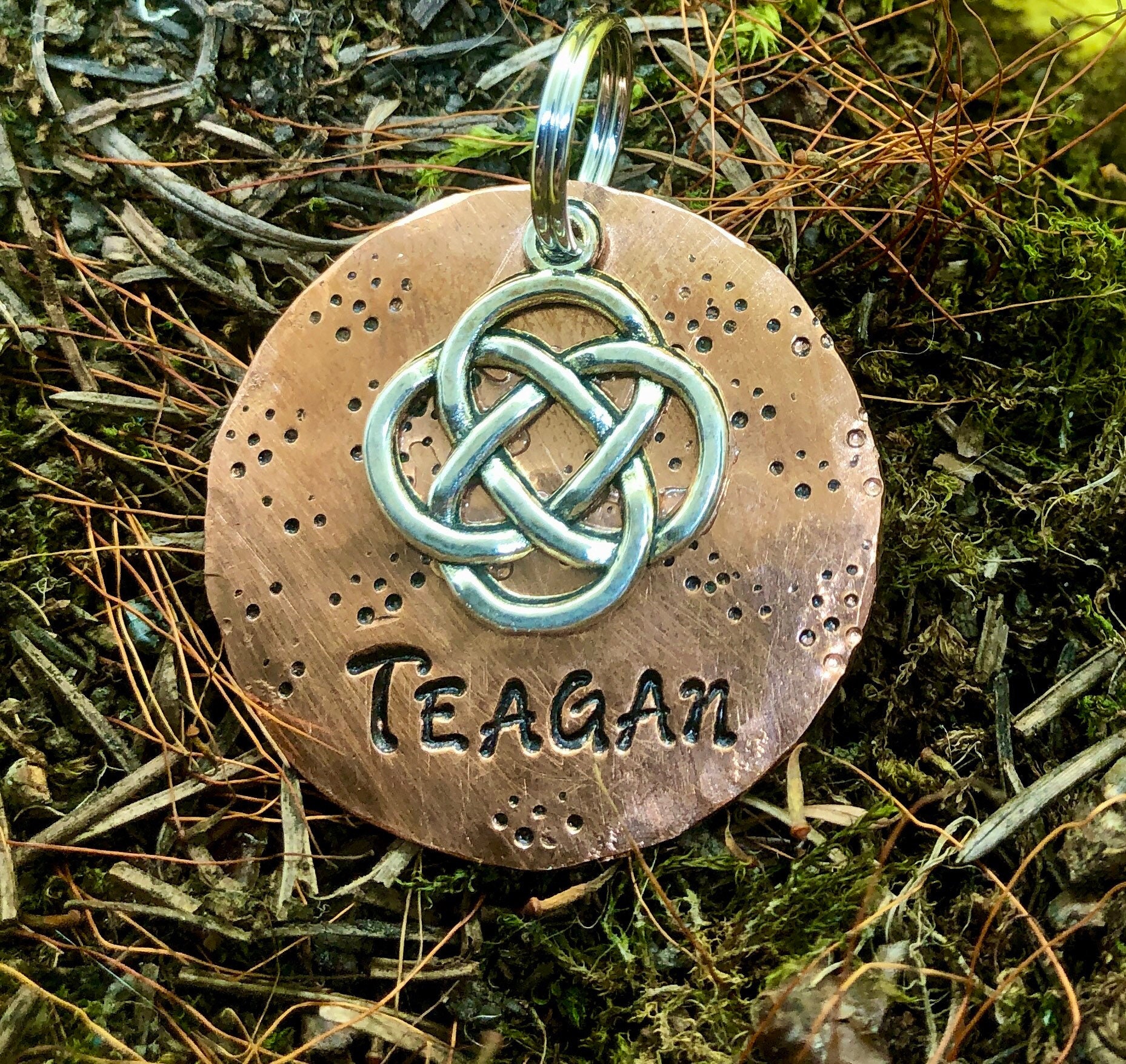 celtic dog tag