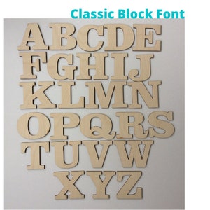 Laser Cut Wooden Letters and Shapes ,  Laser Cut Wooden Blanks, Wooden Letters