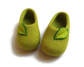 childrens wool slippers