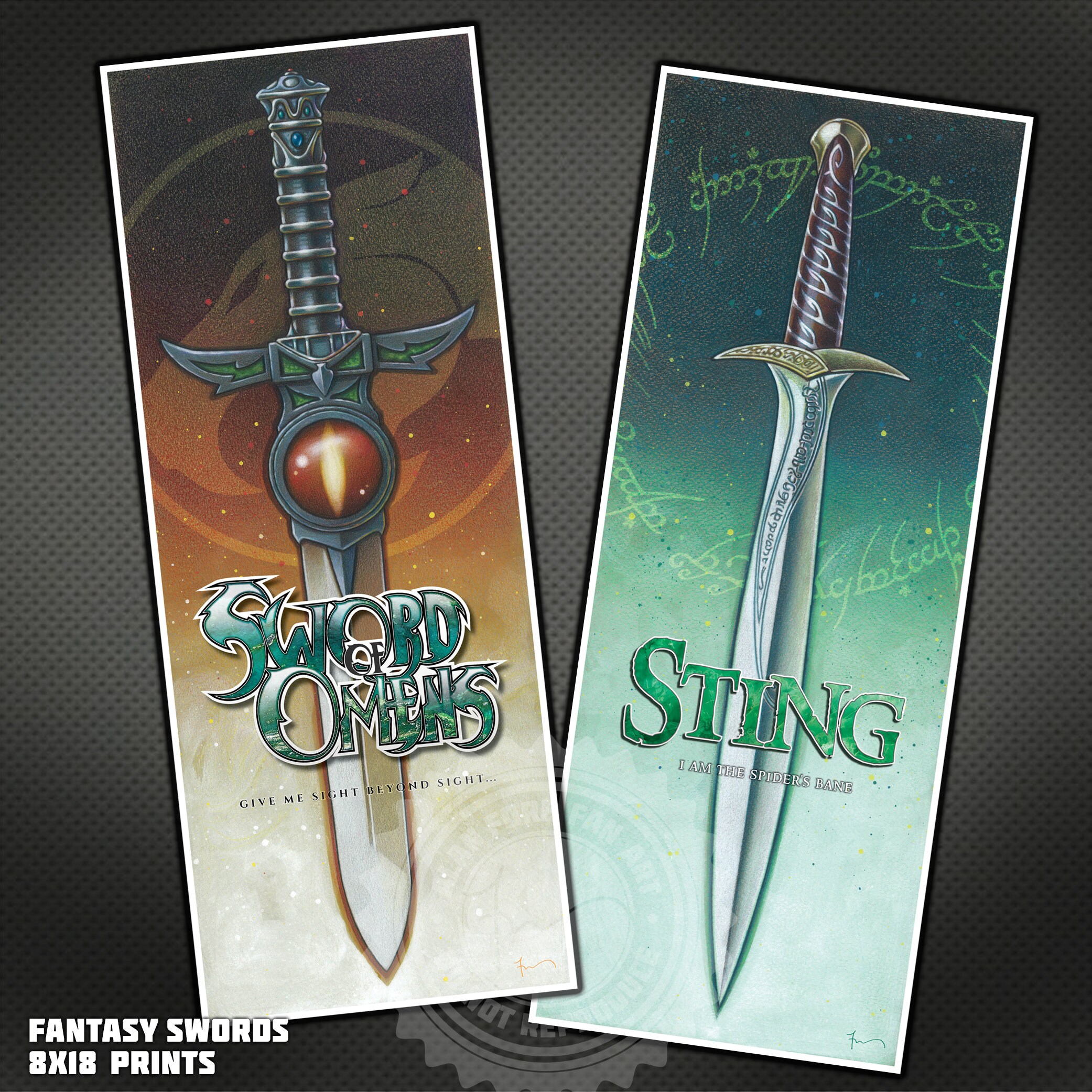 アートギミック Sword Fantasy Swords - High Quality Print of Lion-o's Iconic Weapon From