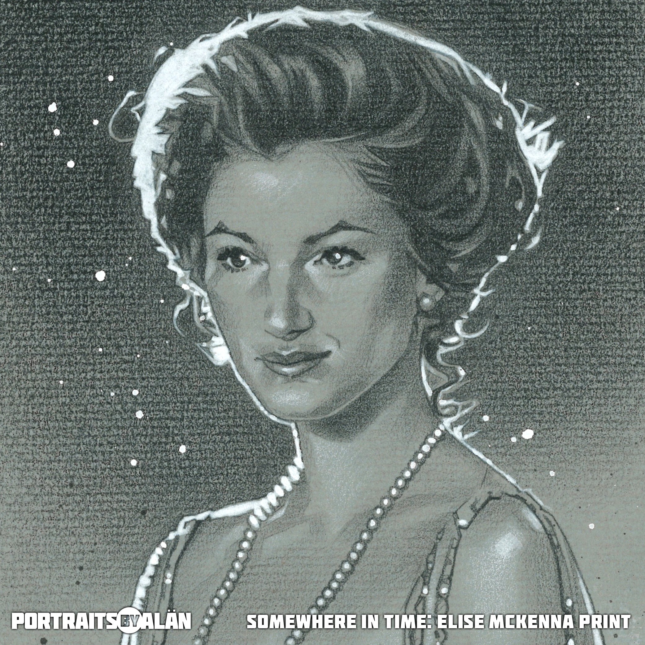 En algún lugar en el tiempo: Elise McKenna - Impresión de retrato de alta  calidad de Jane Seymour en su papel clásico en el Grand Hotel - Etsy México, image size:2083x2083